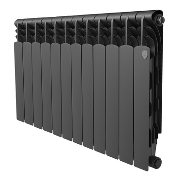 Радиатор Royal Thermo Revolution Bimetall 500 Noir Sable, 6 секций